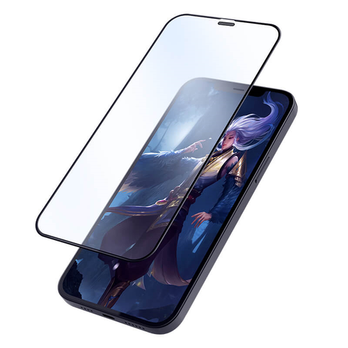 گلس شیشه ای فول چسب آیفون ۱۲ پرو مکس iPhone 12 pro max