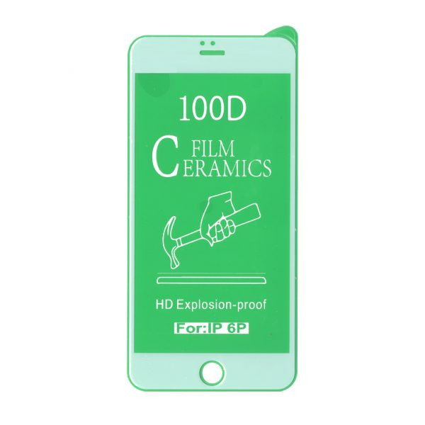گلس سرامیکی آیفون مدل 6 اس پلاس سفید iPhone 6P/6SP