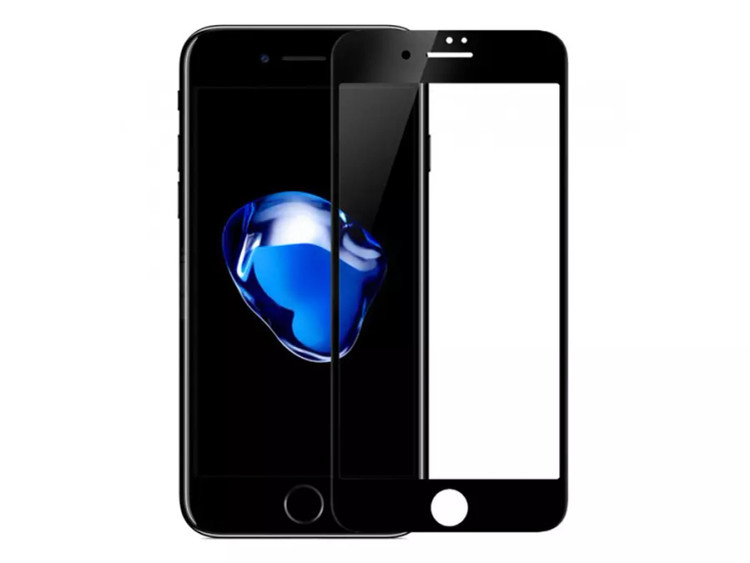 گلس شیشه ای ایفون 7/8 مشکی